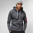 Alpha Industries Unisex Emb Hoody azul 18151 1