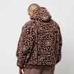 Karl Kani Metal Signature Paisley OS Teddy Hoodie braun 13079 2