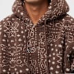 Karl Kani Metal Signature Paisley OS Teddy Hoodie braun 13079 3