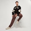 Karl Kani Script OS Half Zip Polo Jumper nero 13123 5