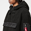 Alpha Industries Teddy Anorak schwarz 13155 3