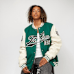 FUBU Varsity Block College Jacke grün 13193 1