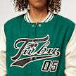 FUBU Varsity Block College Jacke grün 13193 3