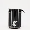 Karl Kani OG Pinstripe Fake Leather small Pouch Bag schwarz 13217 1