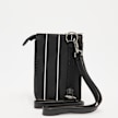 Karl Kani OG Pinstripe Fake Leather small Pouch Bag nero 13217 2