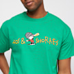 40s & Shorties Lazy Sunday Tee verde 13683 3