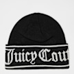 Juicy Couture Ingrid Flat Knit Beanie zwart 13767 1