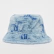 Juicy Couture Fleur Fur Bucket Hat azul 13770 2