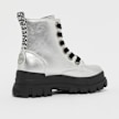 Buffalo Aspha Laceup Hi silber 14073 3