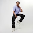 Karl Kani Small Signature Essential Tee lila 14148 4