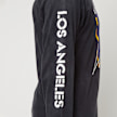 Nike Los Angeles Lakers Courtside Statement Edition Men's Jordan Max90 NBA Long-Sleeve T-Shirt preto 14190 5