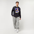 Nike Los Angeles Lakers Courtside Statement Edition Men's Jordan Max90 NBA Long-Sleeve T-Shirt noir 14190 6