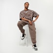 Karl Kani Small Signature Boxy Heavy Jersey Pinstripe Tee braun 14203 4