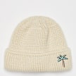 On Vacation Short Wool Beanie Palm bianco 14213 1