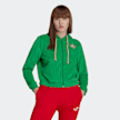 adidas Originals Velour Kapuzenjacke zelena 14299 1