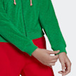 adidas Originals Velour Kapuzenjacke zelena 14299 4