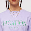 On Vacation Classic Logo T-Shirt pourpre 14455 3