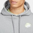 Nike   Sportswear Standard Issue Men's Fleece Pullover Hoodie cinzento 14502 3