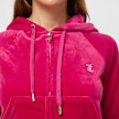 Juicy Couture MADISON HOODIE raspberry sorbet rose 14574 3