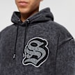 SNIPES Wolf Washed Hoodie schwarz 14585 3