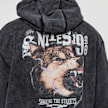 SNIPES Wolf Washed Hoodie schwarz 14585 5