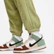 Nike   Air High-Waisted Corduroy Fleece Pants verde 14687 4