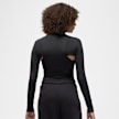 Jordan Sport Women's 2-in-1 Long Sleeve Top schwarz 14847 2