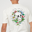 Vans Floral Skull Ss Tee blanco 15475 4
