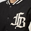 FUBU Old English Varsity Jacket noir 15518 3