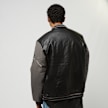 FUBU Varsity Leather Jacket nero 15524 2