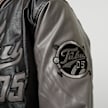 FUBU Varsity Leather Jacket nero 15524 4