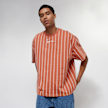 Karl Kani Small Signature Heavy Jersey Pinstripe Tee marrón 18312 1