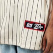 FUBU Varsity Pinstriped Baseball Jersey weiß 18434 4