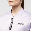 Karl Kani Chest Retro Satin Bomber Jacket pourpre 18460 3
