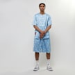 FUBU Retro All Over Print Baseball Jersey bleu 18627 5