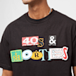 40s & Shorties Ransom Tee negro 18783 3