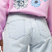 Karl Kani Small Signature Slanted Waistband Leg Five Pockets Denim bleu 18923 4