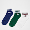 adidas Originals Chaussettes basses adicolor Trefoil (3 Pack) blanc 19011 1