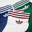 adidas Originals Calcetines tobilleros adicolor Trefoil (3 Pack) blanco 19011 2