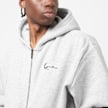 Karl Kani Chest Signature Essential Zip Hoodie siva 19047 3