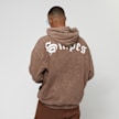 SNIPES Large Old English Logo Oversized Zip Hoodie smeđa 19056 2