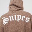 SNIPES Large Old English Logo Oversized Zip Hoodie smeđa 19056 5