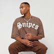 SNIPES Large Old English Logo Oversized Tee braun 19060 1
