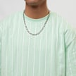 Karl Kani Small Signature Pinstripe Tee zielony 19149 3