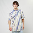 Karl Kani Small Signature Logo Stripe Tee blauw 19158 1