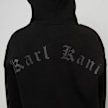 Karl Kani Woven Signature Old English Long Hoodie schwarz 19180 4