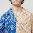Karl Kani Chest Signature Paisley Block Resort Shirt blau 19183 3