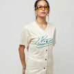 Karl Kani Varsity Pinstripe Baseball Shirt blanc 19214 1