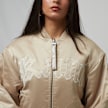 Karl Kani Woven Signature Reversible Satin Bomber Jacket beige 19219 4