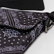 Karl Kani Signature Paisley Flat Messanger Bag negro 19230 3